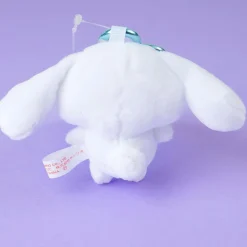Cinnamoroll Plushie Charm With Heart Carabiner - Mini