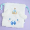 Cinnamoroll Prince Fluffy Die-Cut Drawstring Bag