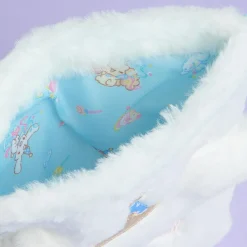 Cinnamoroll Prince Fluffy Die-Cut Drawstring Bag