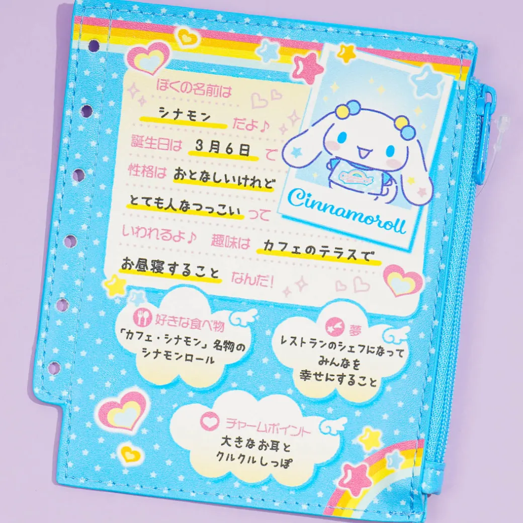 Cinnamoroll Profile Book Mini Pouch