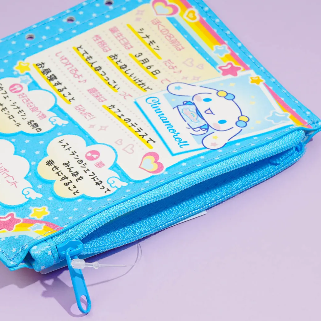 Cinnamoroll Profile Book Mini Pouch