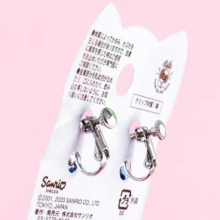 Cinnamoroll Ribbon Charm Clip-On Earrings