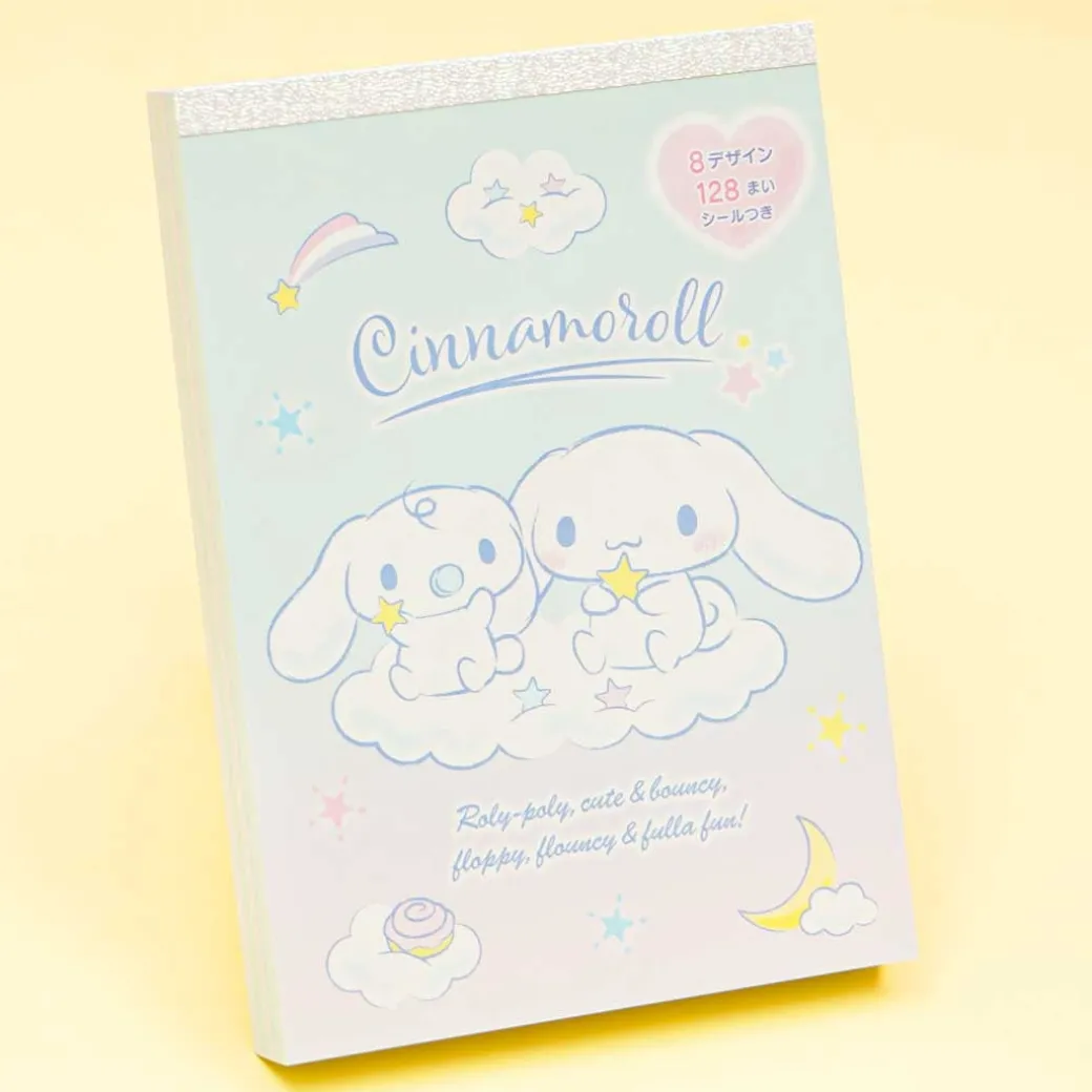 Cinnamoroll Roly-Poly Memo Pad With Stickers