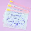 Cinnamoroll Rose Flower Zip Bag Set