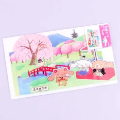 Cinnamoroll Sakura Dango 3D Greeting Card