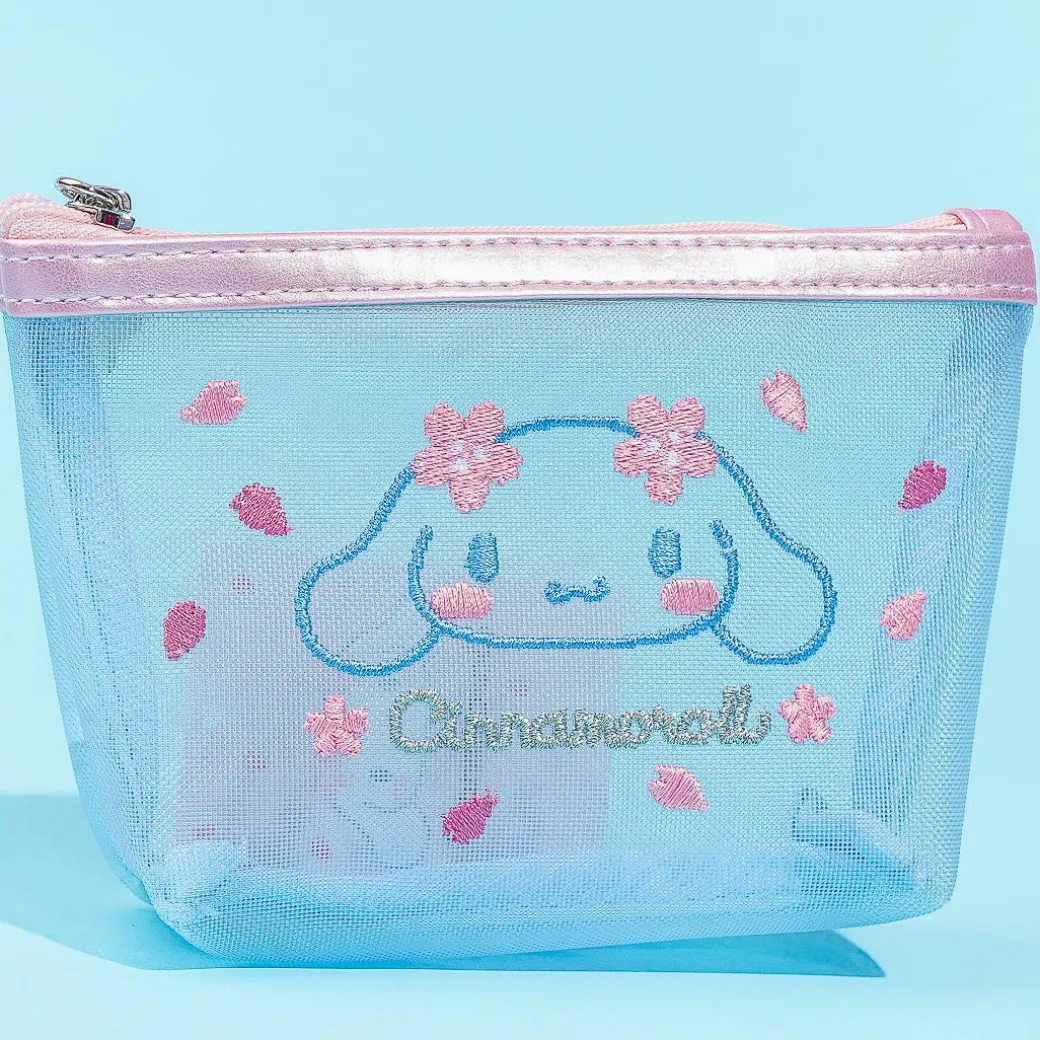 Cinnamoroll Sakura Mesh Pouch
