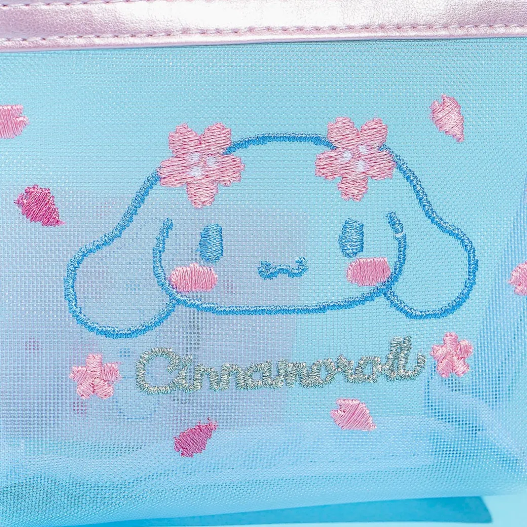 Cinnamoroll Sakura Mesh Pouch