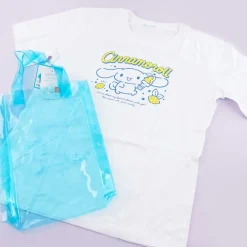 Cinnamoroll Snack Time T-Shirt & Bag Set