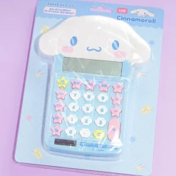Cinnamoroll Solar & Battery-Powered Calculator