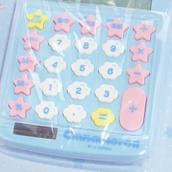 Cinnamoroll Solar & Battery-Powered Calculator