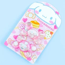 Cinnamoroll Sparkly Sweets Bow Hair Tie Set - 2 pcs