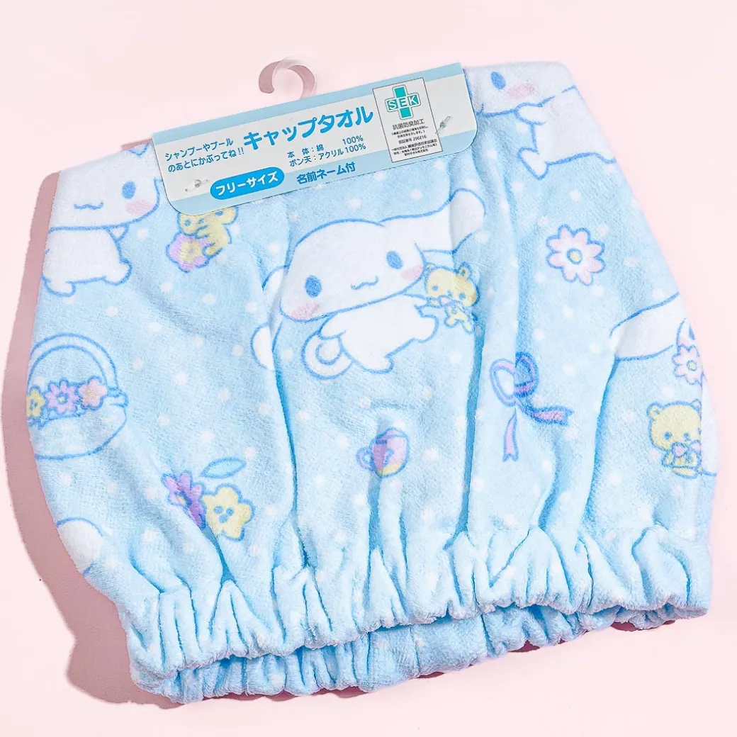 Cinnamoroll Spring Flowers Towel Cap