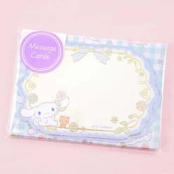 Cinnamoroll Spring Flowers Message Card Set