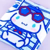 Cinnamoroll Sunbathing Large Beach Towel