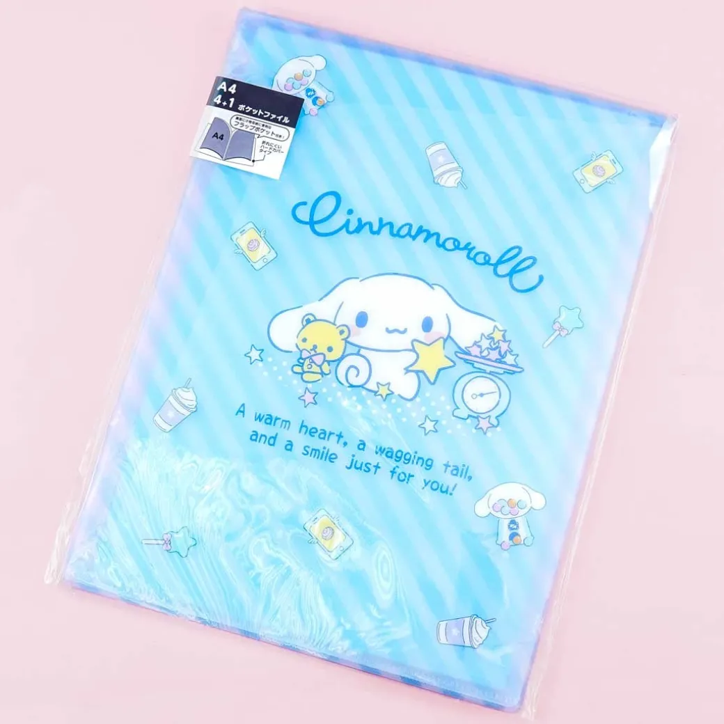 Cinnamoroll Sweet Multi-Pocket Folder