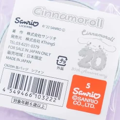 Cinnamoroll 20th Anniversary Badge - Chiffon