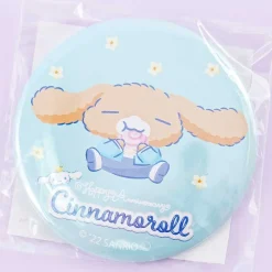 Cinnamoroll 20th Anniversary Badge - Cappuccino