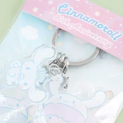 Cinnamoroll 20th Anniversary Triple Charm Keychain - Little Twin Stars