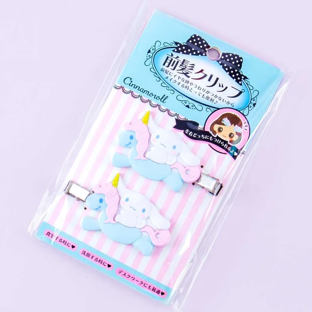 Cinnamoroll Unicorn Side Bangs Hair Clips