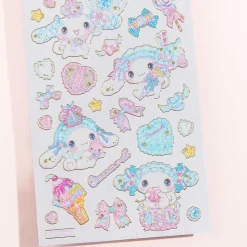 Cinnamoroll x Amenomori Fumika Clear Seal Stickers