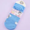 Cinnamoroll x Evangelion Embroidered Heel Socks - Kaworu Nagisa