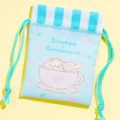 Cinnamoroll x Sirotan Teacup Drawstring Pouch