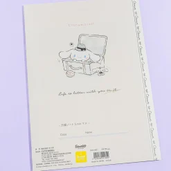 Cinnamoroll's Closet Grid Notebook