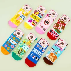 Classic Japanese Dessert Kids Socks