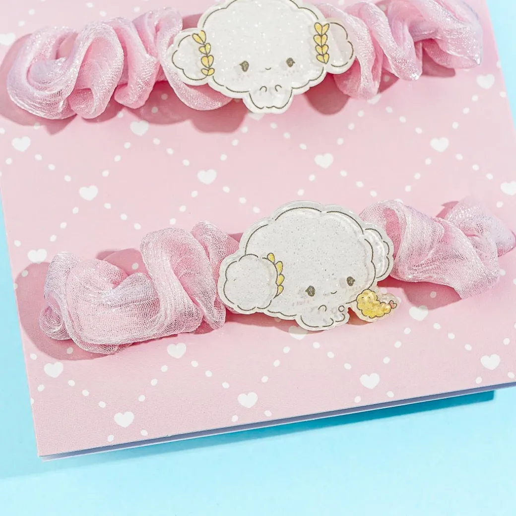 Cogimyun Dress-Up Hair Scrunchie Set - 2 pcs