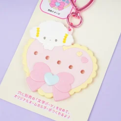 Cogimyun Ribbon Heart Ring Custom Keychain