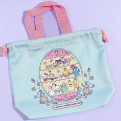 Coji-Coji x Sanrio Characters Mini Drawstring Handbag