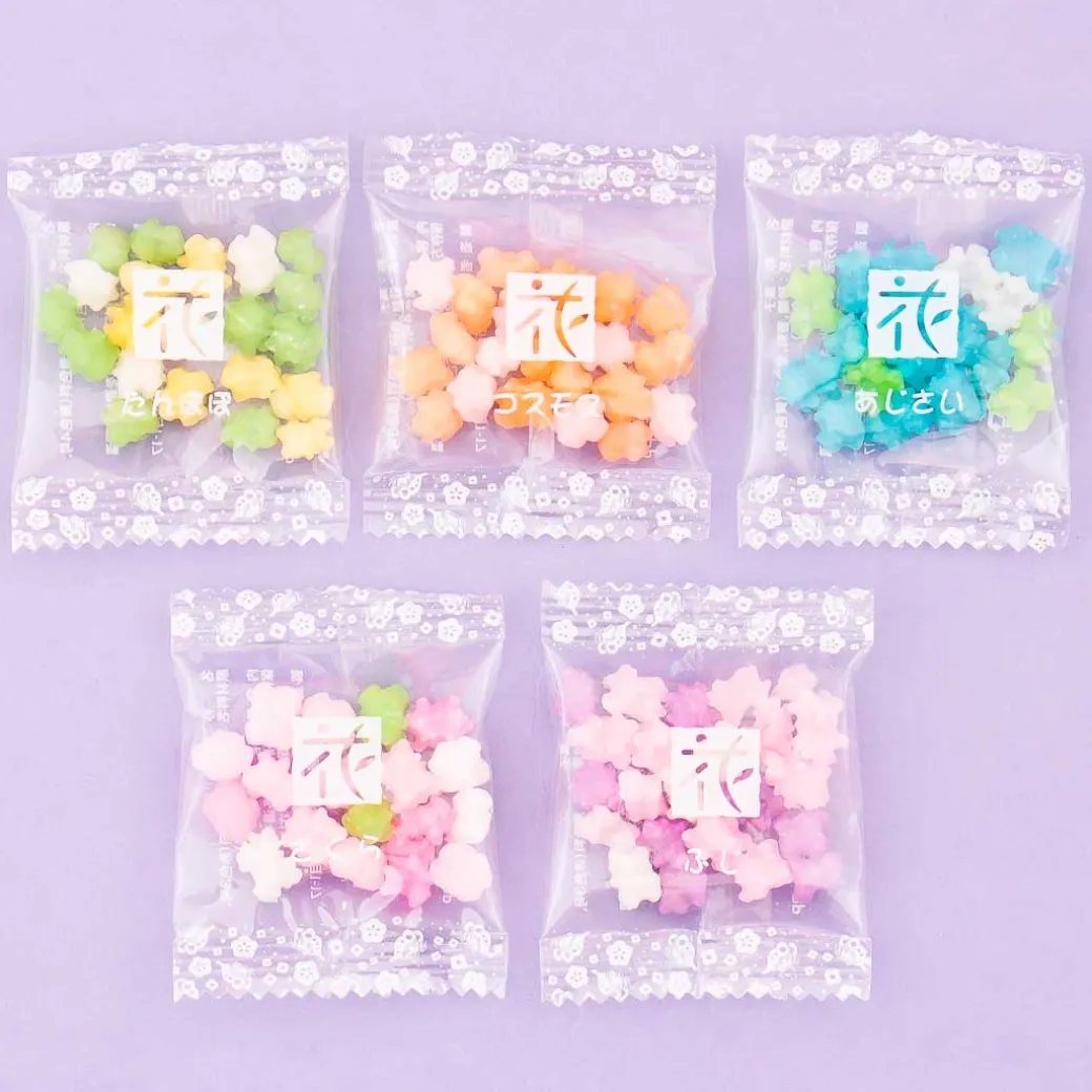 Colorful Konpeito Candy Set - 5 pcs
