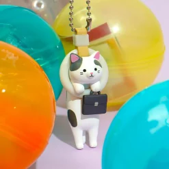 Commuting Cat Charm Gachapon
