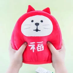 Concombre Cat Daruma Doll Plushie - Medium