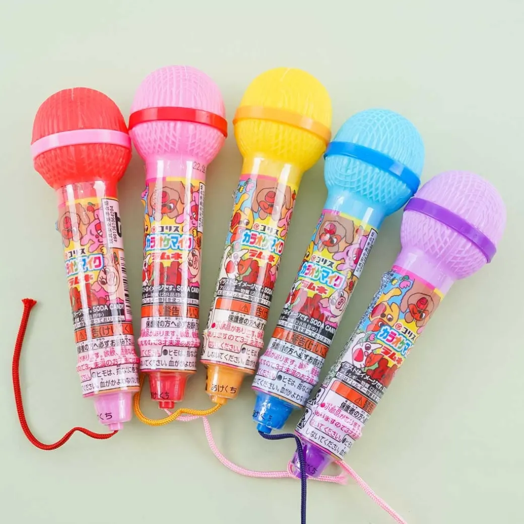 Coris Karaoke Mic Ramune Candy