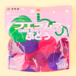 Coris Ramune Whistle Candy Pack - Grape