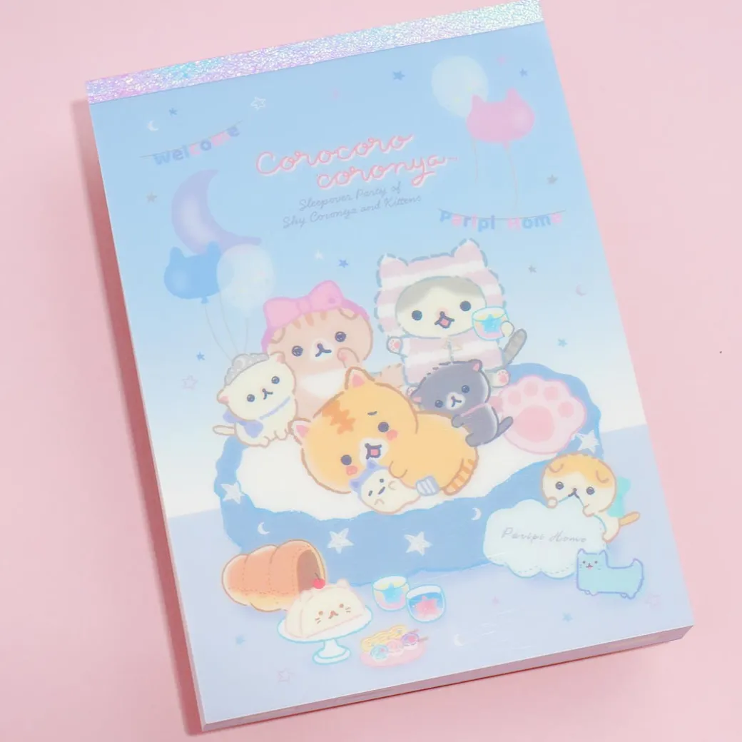 Corocoro Coronya Cat Sleepover Memo Pad