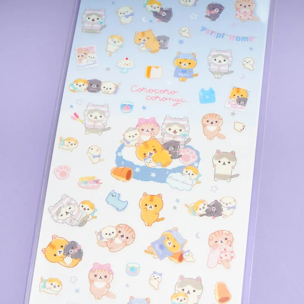 Corocoro Coronya Slumber Party Clear Seal Stickers