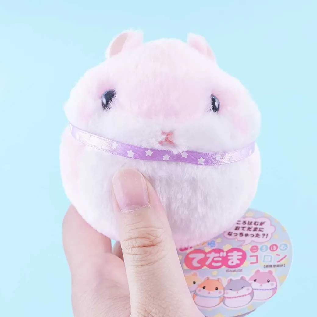 Coroham Coron Tedama Plushie - Momo-Chan / Mini