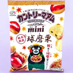 Country Ma'am Kumamon Mini Cookies - Chestnut