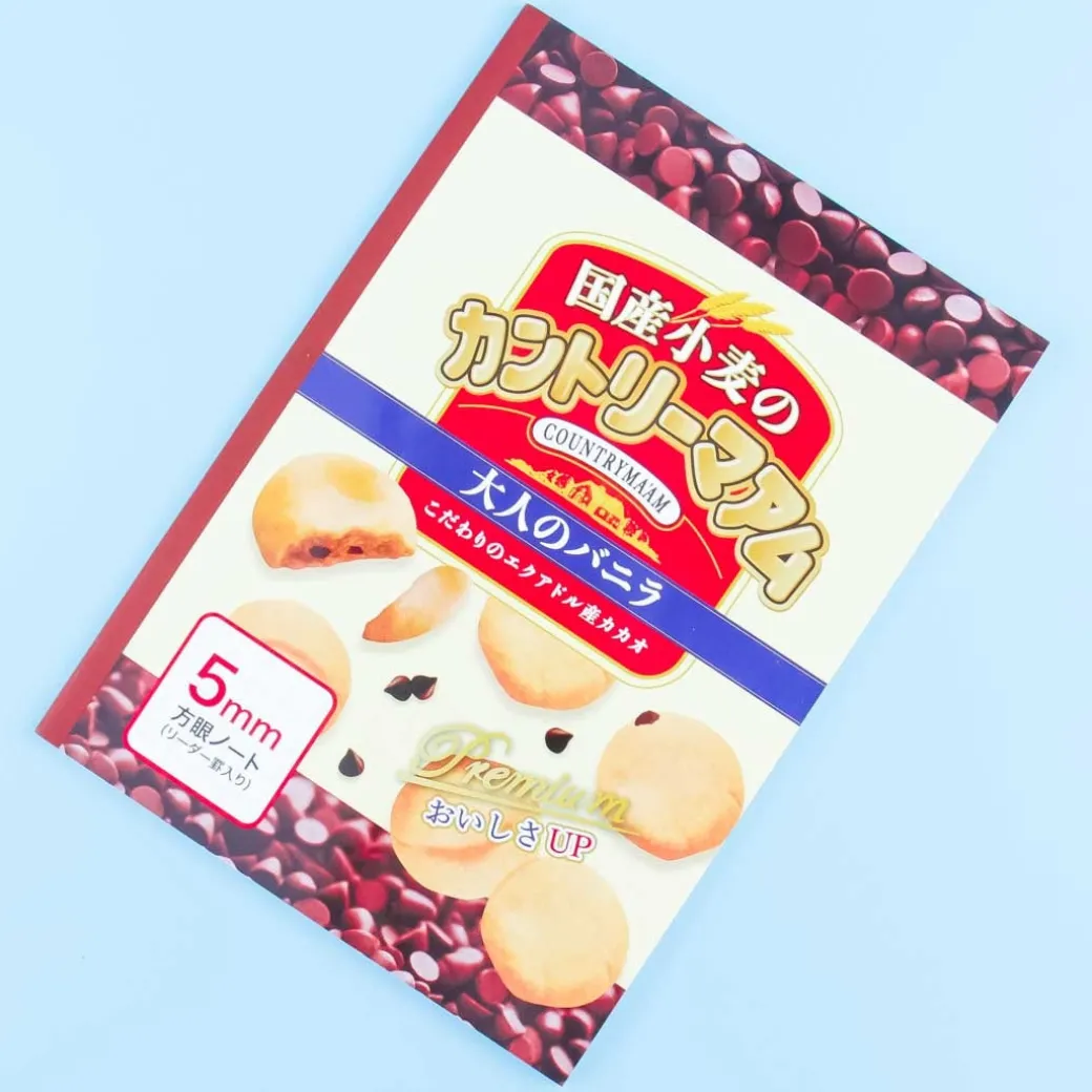 Country Ma'am Premium Cookies Grid Notebook
