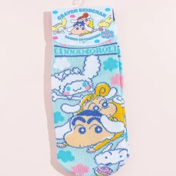 Crayon Shin-Chan x Cinnamoroll Jacquard Socks