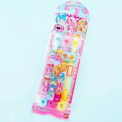 Delicious Party PreCure Kids Toothbrush Set - 3 pcs