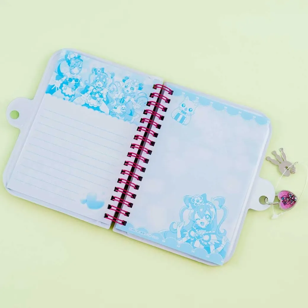 Delicious Party Pretty Cure Notebook With Lock