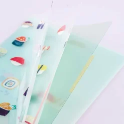 Delicious Shopping Street A5 File Folder - Sushi