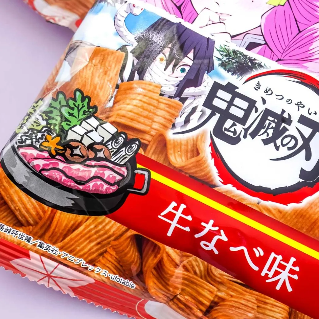 Demon Slayer Beef Pan Dodekai Ramen Snacks