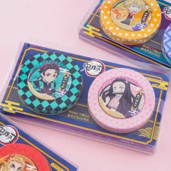 Demon Slayer Magnet Cookie Tin Can Set - 2 pcs