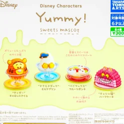 Disney Characters Yummy! Sweets Mascot Gachapon