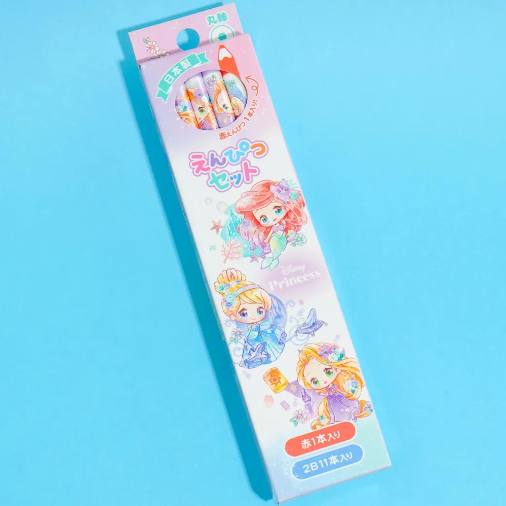 Disney Princess Chibi 2B Pencil Set