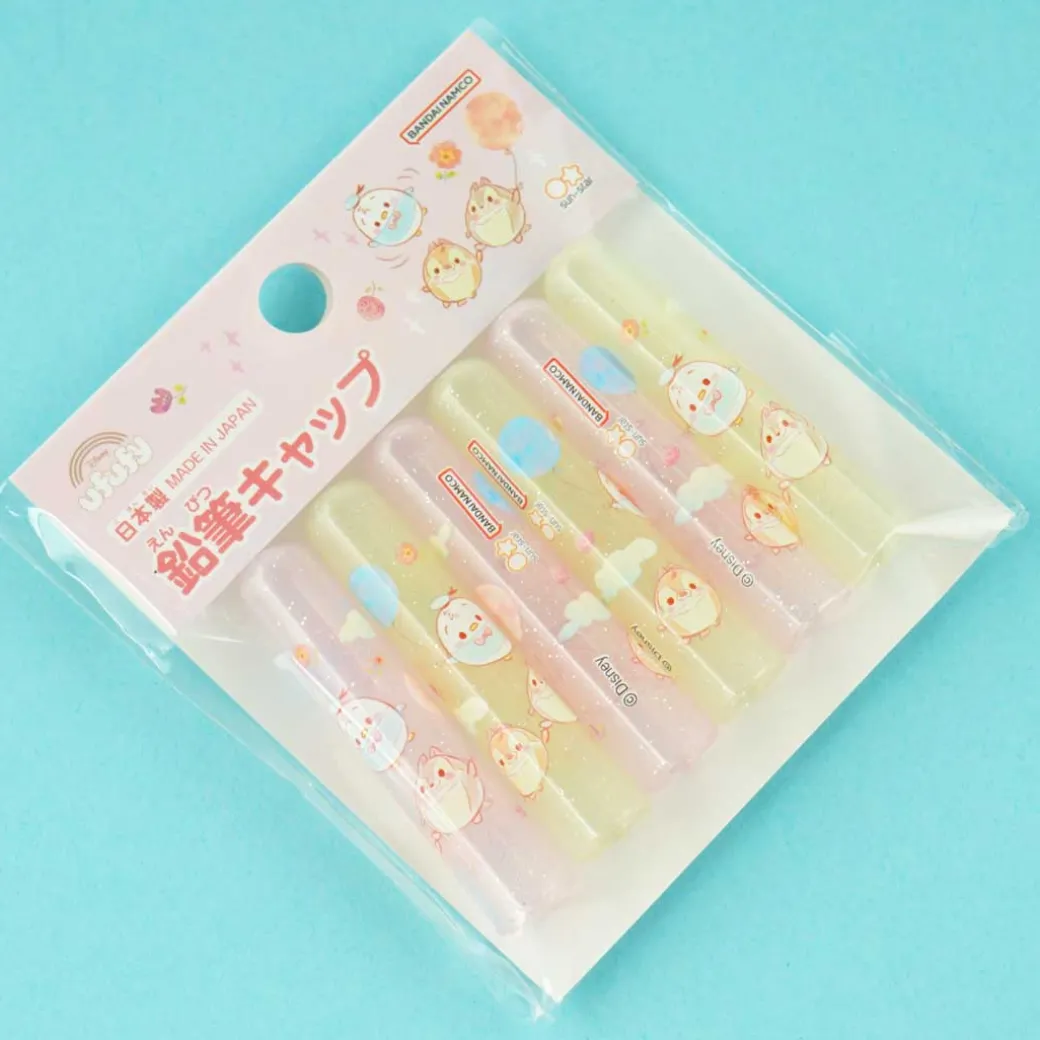 Disney Ufufy Pastel Pencil Cap Set - 6 pcs